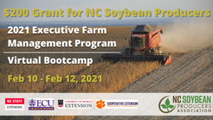 Cover photo for NC Soybean Producers Association Sponsors Executive Farm Management Program